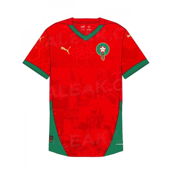 Morocco maglia da casa uniforme da calcio per adulti maglia sportiva da uomo con maglie da calcio 2024-2025